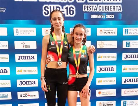 Laia Cariñanos e Ixone Sánchez oro y plata en los Campeonatos de