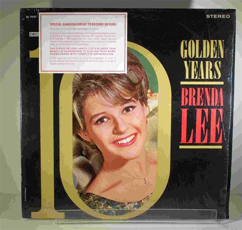 Brenda Lee 10 Golden Years Decca Dl 74757 Vinyl Record Album