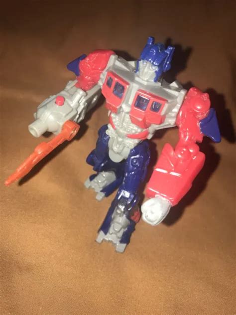 HASBRO TRANSFORMERS OPTIMUS Prime McDonalds Happy Meal 4 25 Toy Figure