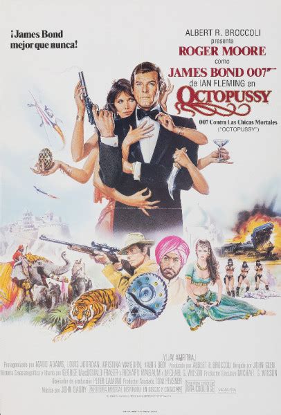 Octopussy James Bond Film Poster