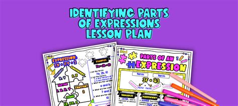 Identifying Parts Of Algebraic Expressions Lesson Plan Lesson Plan