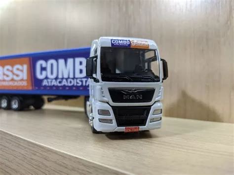 Miniatura Caminh O Ba Volvo Scania Personalizado Carreta Venda Em