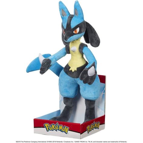 Peluche Pokemon Lucario 30 5 Cm Doudou Pokemon