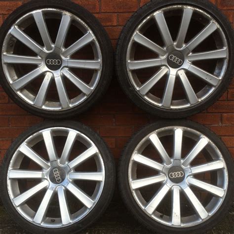 19 Inch Golf R32 Alloy Wheels And Tyres Caddy Passat Audi A3 A4 A6 Seat