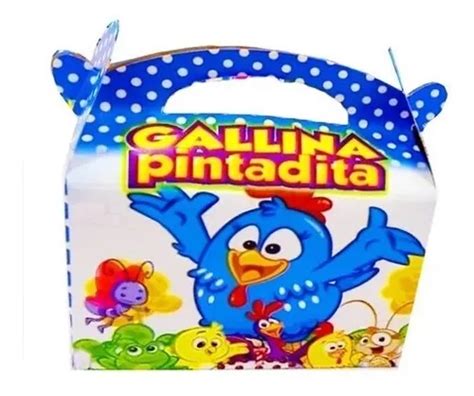 Cajita Sorpresa Gallina Pintadita Cajita Feliz X12 Und En Venta En