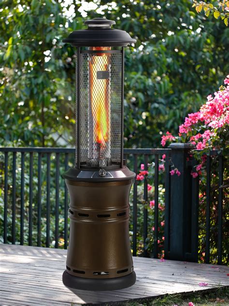 HEATMAXX Bronze Outdoor Gas Patio Heater — Pooltables.com