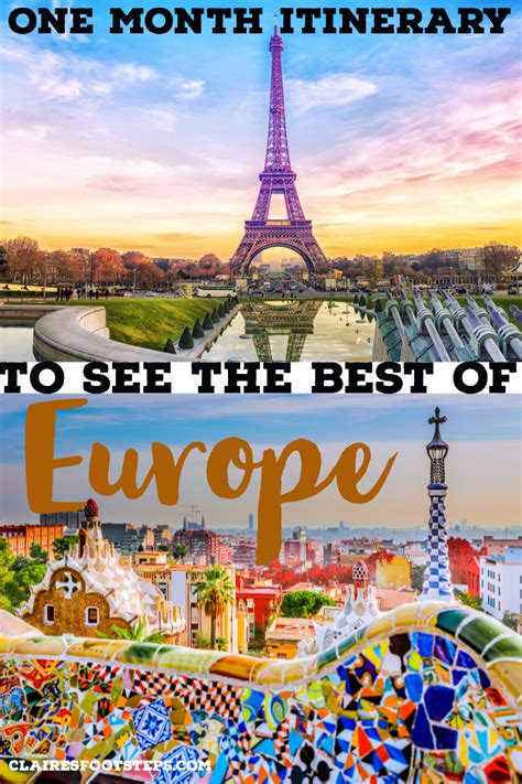 Backpacking Europe Travel Itinerary | semashow.com