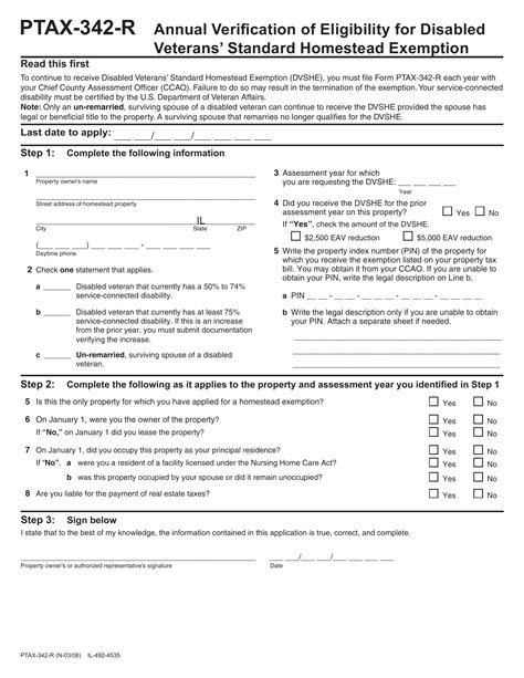 Form Ptax 342 R ≡ Fill Out Printable Pdf Forms Online