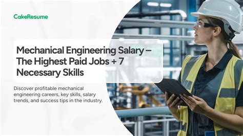 Mechanical Engineering Salary The Highest Paid Jobs Necessary