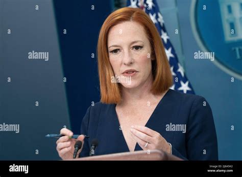 White House Press Secretary Jen Psaki Holds A News Briefing At The