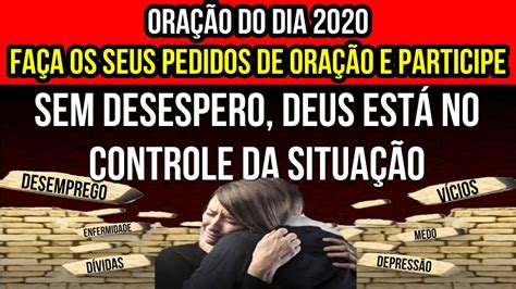 ORAÇÃO DO DIA 2020 9 DIA DE CLAMOR SEM DESESPERO DEUS ESTÁ NO