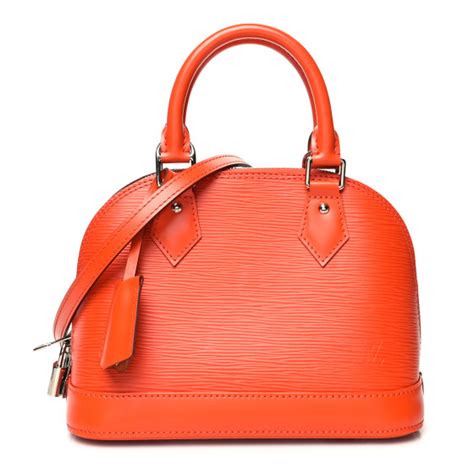 LOUIS VUITTON Epi Alma BB Piment 1174862 FASHIONPHILE