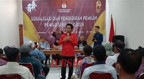 Riyanta Bersama Kpu Gelar Sosialisasi Dan Pendidikan Pemilih Pemilu