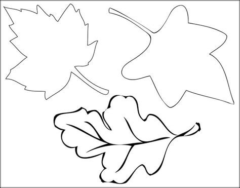 Leaf Template | Printable Leaf Templates