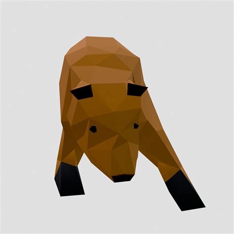 3D model LOW POLY ANIMALS VR / AR / low-poly | CGTrader