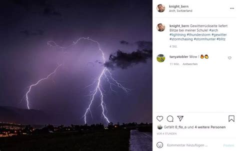 Gewitter Schweiz Heute Ostschweiz Schwere Unwetter In Wil SG