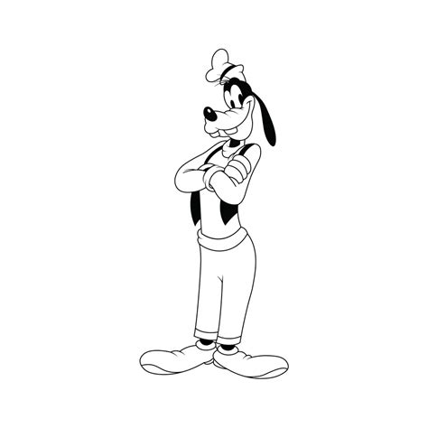 How to Draw Goofy Step by Step