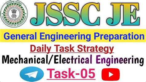 Jssc Je General Engineering Preparation Task Jssc Je General