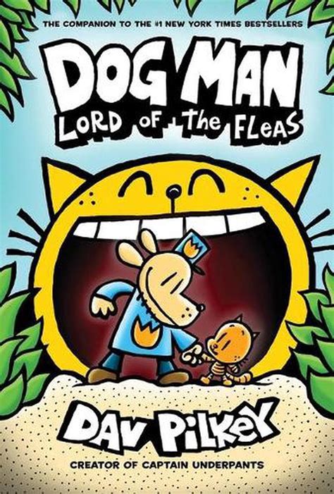 Dog Man 5 Lord Of The Fleas By Dav Pilkey Hardcover 9780545935173