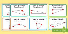 Ks Types Of Triangle Worksheet Teacher Made Twinkl