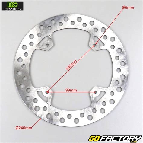 Disque de frein arrière Honda CRE CR CRF NG Brake Disc Pièce moto