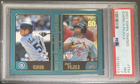 Yahoo オークション 2001 Topps Traded T99 Ichiro Albert Pujols