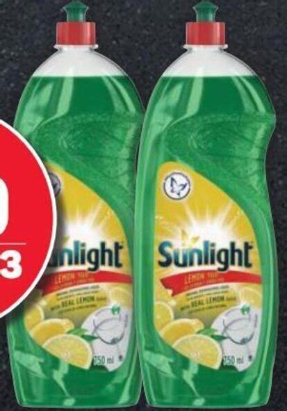 Sunlight Regular Dishwashing Liquid 750ml Offer At Pick N Pay