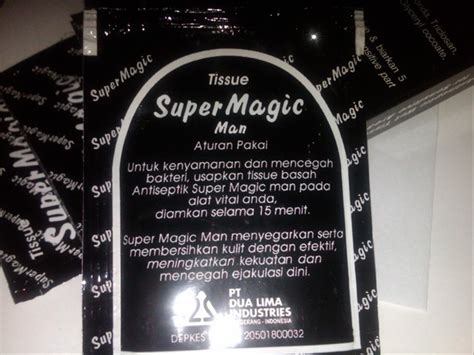 Jual Super Magic Tissue Original Sachets Di Lapak Rizkibarokah