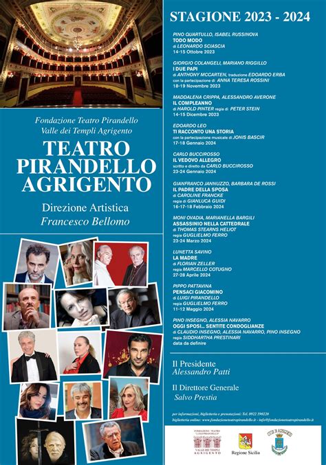 Teatro Pirandello Stagione Visit Sicily