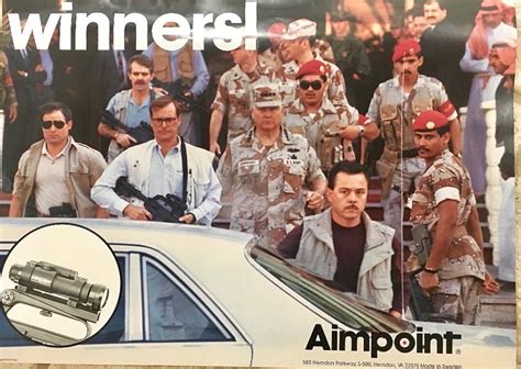 Julio Caronte On Twitter Vintage Aimpoint Poster General Norman