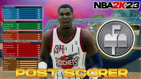 BEST POST SCORER BUILD In NBA 2K23 CONTACT DUNKS POST HOOKS AND