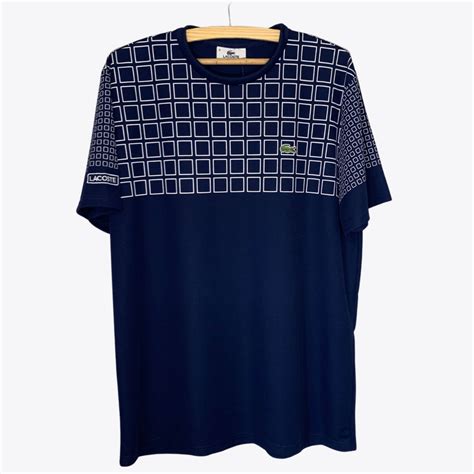 Camisa Lacoste Sport Quadriculada Camiseta Masculina Lacoste Nunca