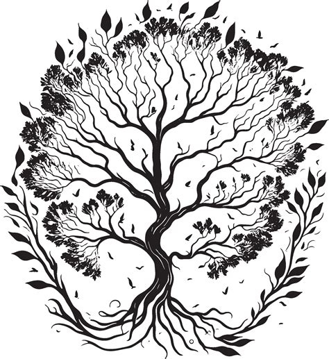 Modern Tree Of Life Logo Vector File 29318389 Vector Art at Vecteezy