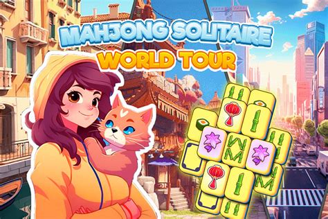 Mahjong Solitaire World Tour Gratis Online Spel Funnygames