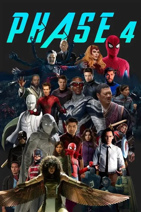 Marvel Cinematic Universe (MCU) Phase 4 - MaPuPa