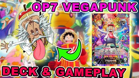 Op Vegapunk Deck Gameplay One Piece Card Game Youtube