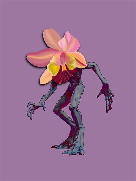 Stranger Things Demogorchid Demogorgon Orchid Poster For Sale By