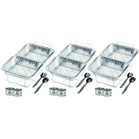 Disposable Aluminum Chafing Dish Buffet Party Set 24PC – OnlyOneStopShop