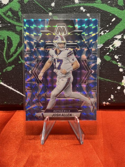 Panini Mosaic Football Josh Allen Blue Reactive Prizm Ebay