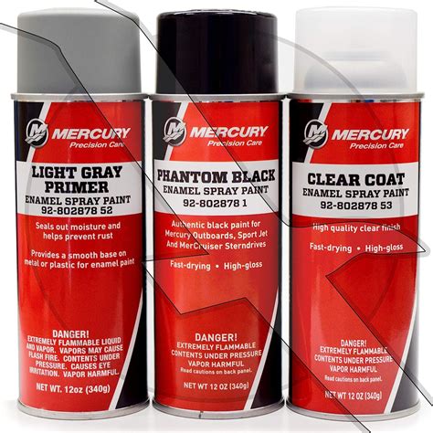 Mercurymercruiser Phantom Black Oem Engine Primer Spray