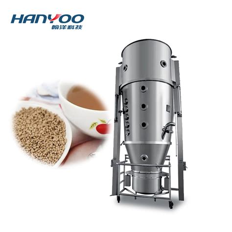 Hanyoo Fl Small Lab Use Fluid Bed Granulator Fluid Bed Dryer Fluid