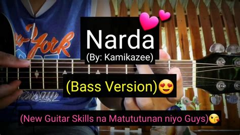 Narda Kamikazee Bass Version Guitar Tutorial Youtube