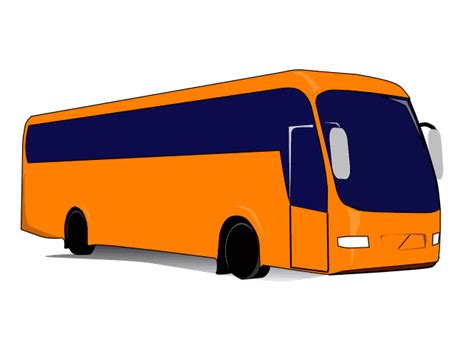 Tour Bus Clipart - ClipartLib