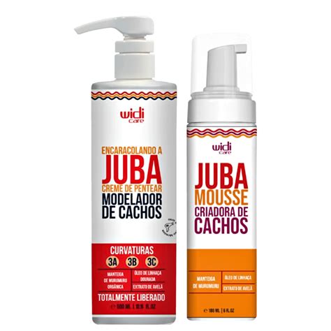 Kit Widi Care Creme De Pentear Encaracolando A Juba 500ml Mousse