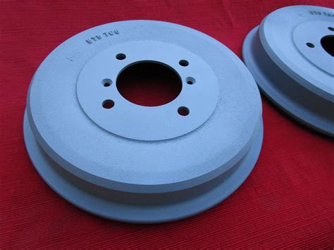 Pair Reconditioned Primed Oem Salisbury Rear Axle Brake Drums Btb