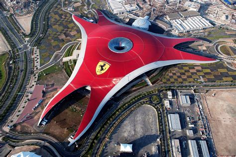 ferrari-world-abu-dhabi-aerial-view - PEAKLIFE