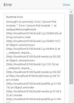 Ionic Uncaught Error Cannot Find Module Stack Overflow