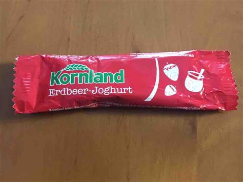 Kornland Müsliriegel Erdbeer Joghurt Kalorien Müsli Riegel Fddb