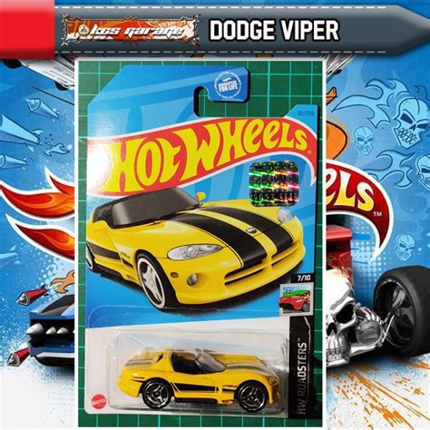 HOT WHEELS DODGE VIPER RT FACTORY SEALED CARD PLEASE READ THE DESCRIPTIONS Shopee