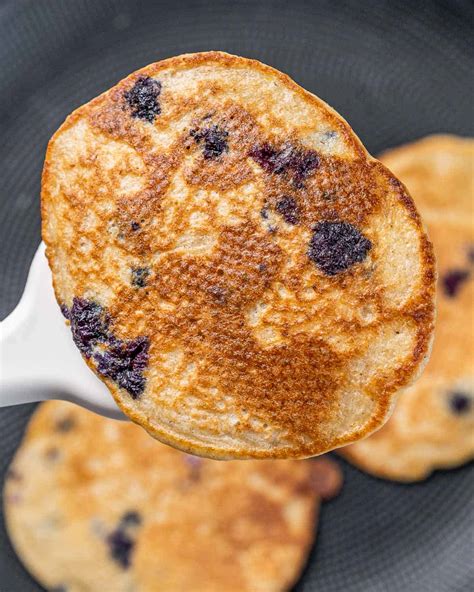 Lemon Blueberry Ricotta Pancakes Healthy Fitness Meals